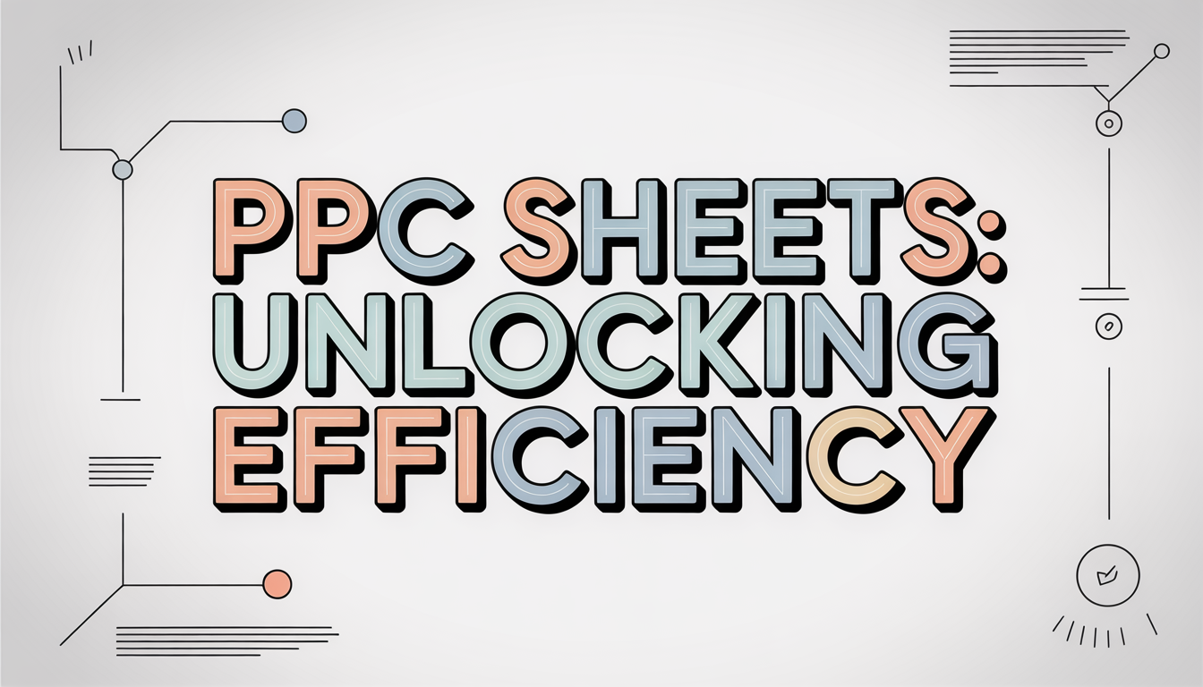 What PPC Sheets Actually